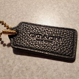 Coach Hang Tag Bag Charm